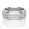 Trinity Edge Men's Diamond Ring